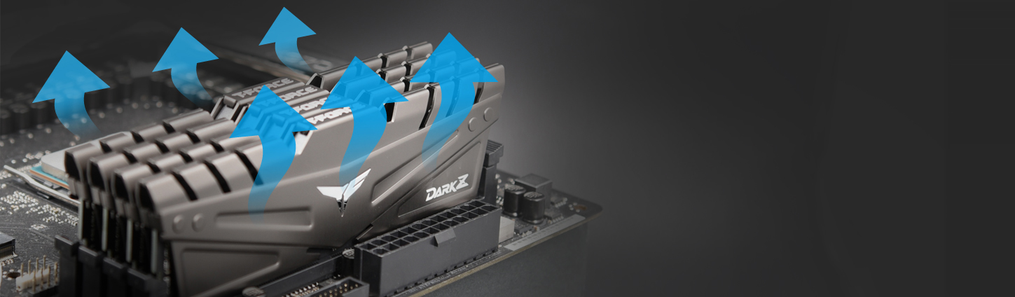 Team T-FORCE DARK Z 16GB (2 x 8GB) DDR4 3200 (PC4 25600) Desktop